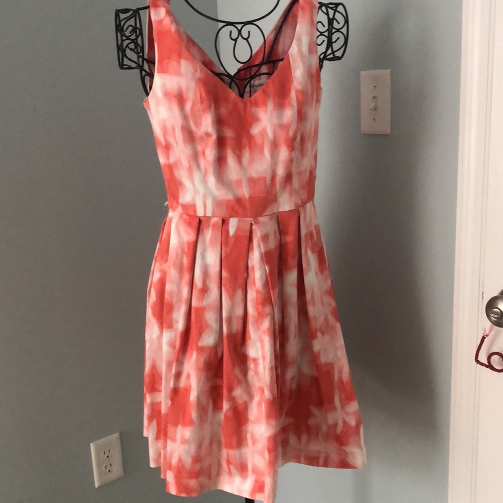 Calvin Klein Pink Watercolor Dress - Picture 3 of 5